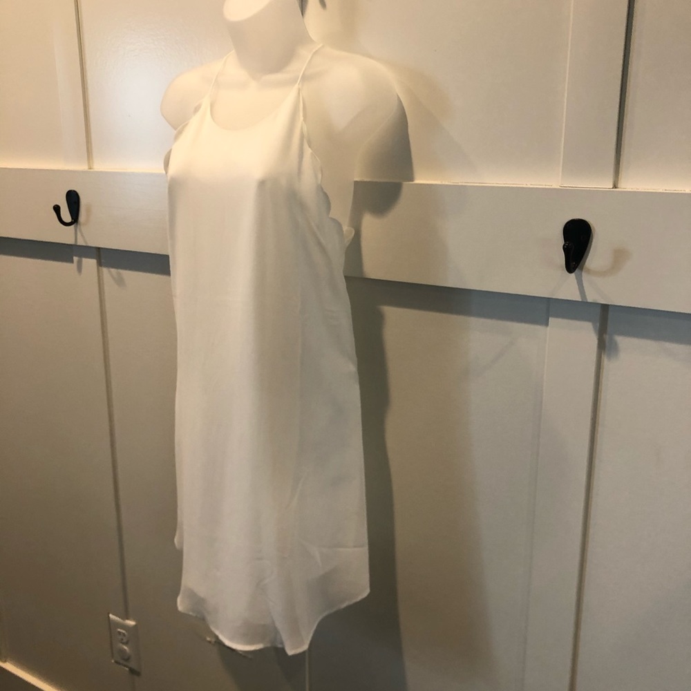 White summer sun dress!